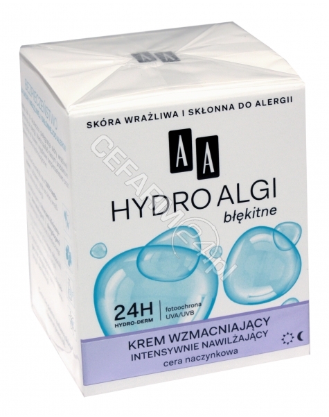 OCEANIC AA Hydro Algi Błękitne krem wzmacniający do cery naczynkowej 50 ml