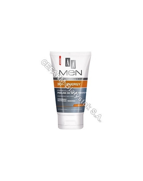 OCEANIC Aa men energy 30+ - energizujący peeling do mycia twarzy 150 ml