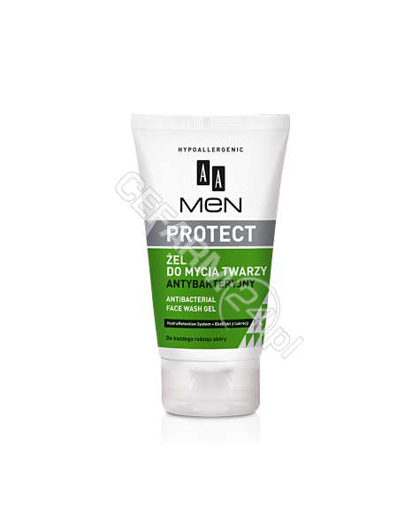 OCEANIC AA Men Protect żel do mycia twarzy antybakteryjny 150 ml