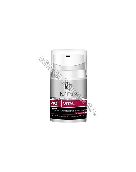 OCEANIC Aa men vital 40+ - krem przeciwzmarszczkowo-nawilżający 40+ 50 ml