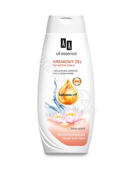 OCEANIC Aa Oil Essence kremowy żel do mycia ciała do skóry normalnej Babassu oil 250 ml