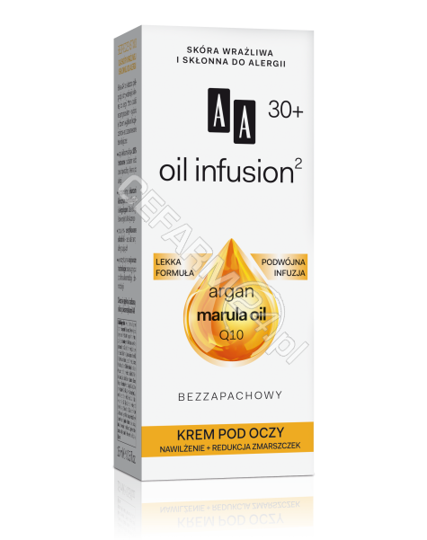 OCEANIC AA Oil Infusion 30+ krem pod oczy NAWILŻENIE + REDUKCJA ZMARSZCZEK 15 ml