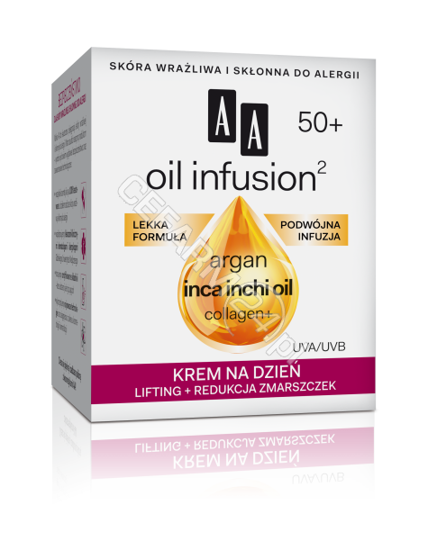 OCEANIC AA Oil Infusion 50+ krem na dzień LIFTING + REDUKCJA ZMARSZCZEK 50 ml