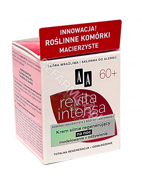 OCEANIC AA Revita Intensa 60+ krem silnie regenerujący na noc 50 ml (data ważności 30.04.2016)