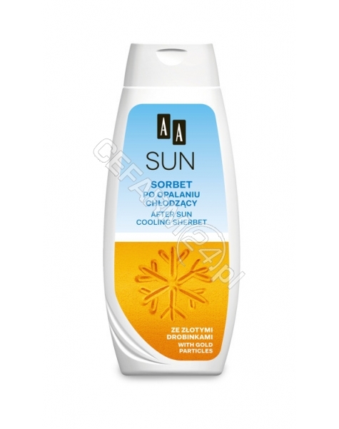 OCEANIC AA Sun sorbet po opalaniu chłodzący z drobinkami złota 250 ml