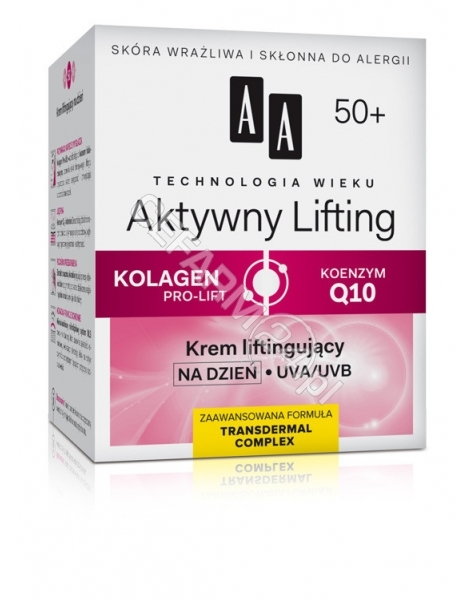 OCEANIC AA Technologia Wieku Aktywny Lifting 50+ krem liftingujący na dzień 50 ml