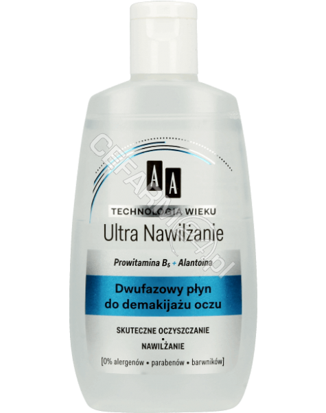 OCEANIC AA Technologia Wieku ultra nawilżanie dwufazowy płyn do demakijażu oczu 125 ml