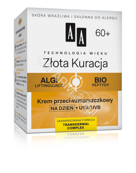 OCEANIC AA Technologia Wieku Złota Kuracja 60+ krem przeciwzmarszczkowy na dzień 50 ml