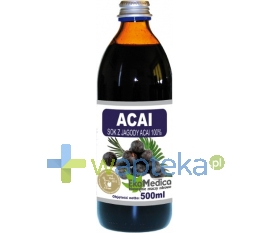 JARO-POL EKAMEDICA, KOZY Acai 100% Sok EkaMedica płyn 500ml 20047