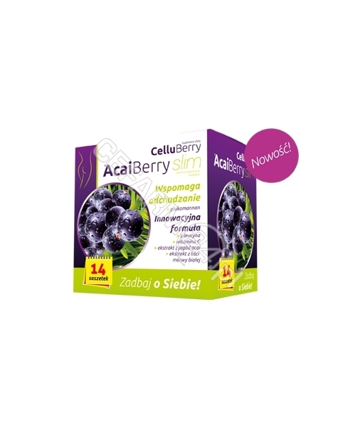 NORD FARM Acai Berry slim (Cellu berry slim) x 14 saszetek