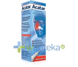 US PHARMACIA SP. Z O.O. Acatar aerozol do nosa 15 ml