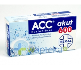 HEXAL POLSKA SP. Z O.O. ACC 600 tabletki musujace 600mg 20 sztuk