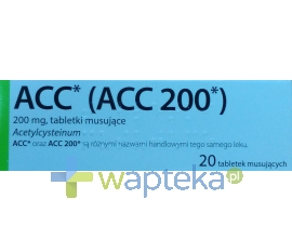 DELFARMA SP. Z O.O. ACC MAX 0,2 g 20 tabletek musujących