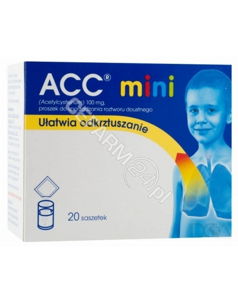 SANDOZ Acc mini 100 mg x 20 sasz