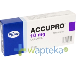 GODECKE AG Accupro 10 tabletki powlekane 10mg 30 sztuk