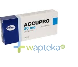 GODECKE AG Accupro 20 tabletki powlekane 20mg 30 sztuk