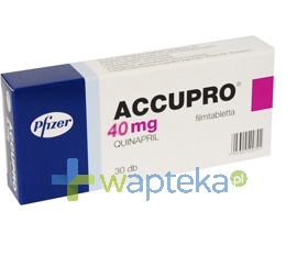 GODECKE AG Accupro 40 tabletki powlekane 40mg 30 sztuk