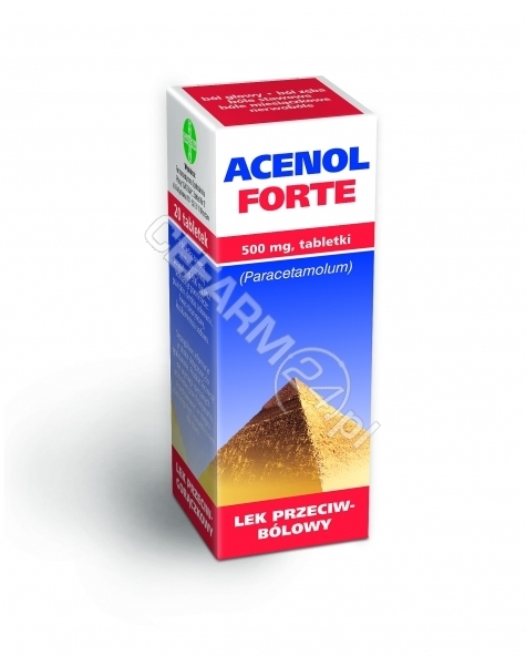 GALENA Acenol forte 500 mg x 20 tabl