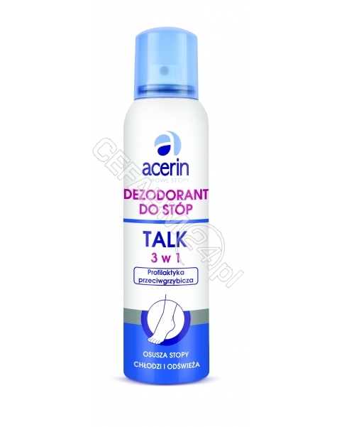 SCAN-ANIDA Acerin dezodorant do stóp w sprayu z talkiem 150 ml