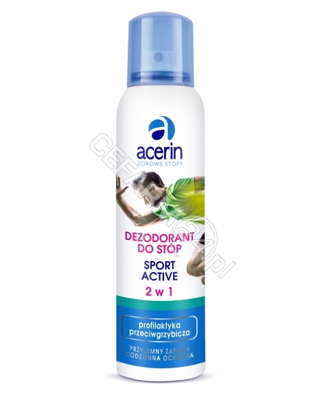 SCAN-ANIDA Acerin sport active przeciwpotny dezodorant do stóp 150 ml