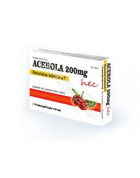 HECPHARMA Acerola 200 mg HEC x 50 tabl