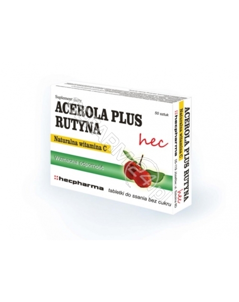 HECPHARMA Acerola plus rutyna HEC x 50 tabl