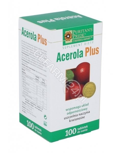 PURITAN'S PR Acerola plus x 100 tabl do ssania