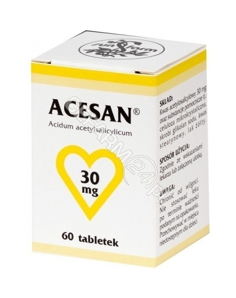 SUN-FARM Acesan 30 mg x 60 tabl