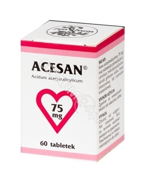 SUN-FARM Acesan 75 mg x 60 tabl