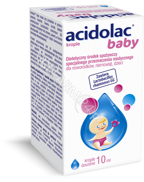 POLPHARMA Acidolac baby krople doustne 10 ml