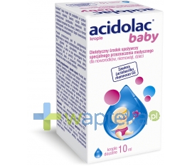 ZAKŁADY FARMACEUTYCZNE POLPHARMA S.A. Acidolac Baby krople doustne 10ml