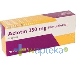 ICN POLFA RZESZÓW S.A. Aclotin tabletki powlekane 250mg 20 sztuk