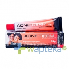 UNIA ZAKŁ.FARMACEUTYCZNE Acne-Derm krem 20g