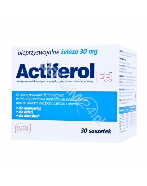 SEQUOIA Actiferol fe 30 mg x 30 sasz