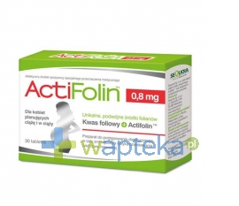 SEQUOIA SP. Z O.O. ActiFolin 0,8 mg 30 tabletek