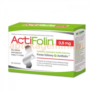 SEQUOIA ActiFolin 0,8mg, 30 tabletek