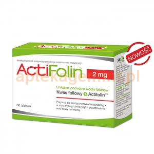 SEQUOIA ActiFolin 2mg, 30 tabletek