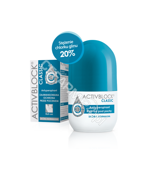 TEVA KUTNO Activblock classic roll-on do skóry normalnej 25 ml