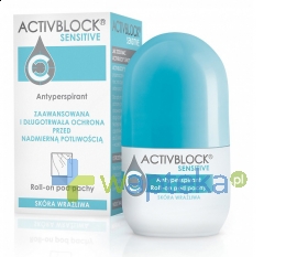 TEVA KUTNO S.A. Activblock Sensitive roll on 25 ml