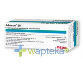 MEDA PHARMA GMBH & CO.KG Adamon SR 100 kapsulki o przedluzonym uwalnianiu 100mg 50szt