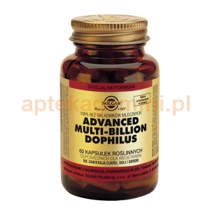 SOLGAR Advanced Multi-Billion Dophilus, Solgar, 60 kapsułek