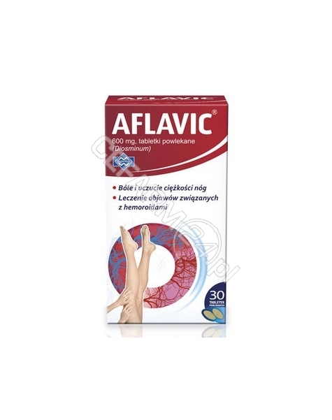 POLFARMEX Aflavic 600 mg x 30 tabl powlekanych