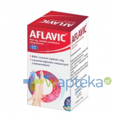 POLFARMEX S.A. Aflavic 600mg 30 tabletek (pojemnik)