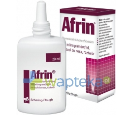 SCHERING-PLOUGH S.A. Afrin Nasal 0.05% aerozol do nosa 20ml