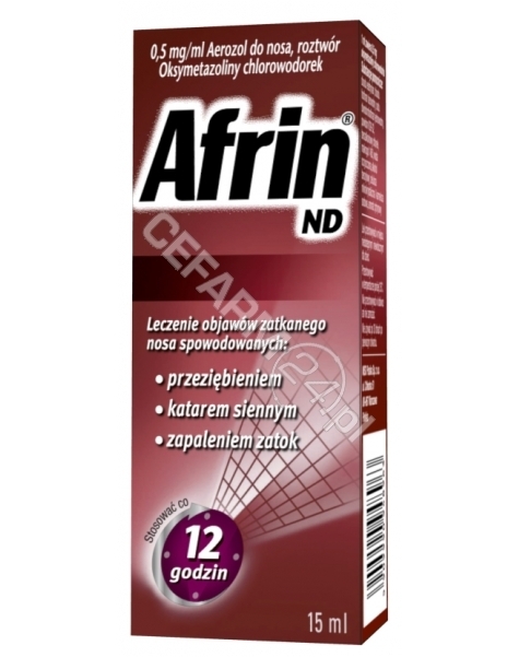 SCHERING-PLO Afrin ND aerozol do nosa 15 ml