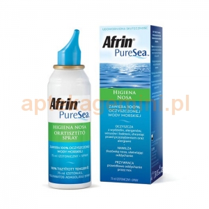 SCHERING-PLOUGH Afrin PureSea, Isotonic, aerozol do nosa, 75ml