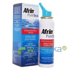SCHERING-PLOUGH S.A. Afrin PureSea Udrażnianie nosa Spray 75ml