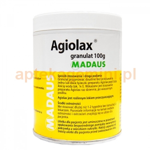 MADAUS Agiolax, granulki, 100g