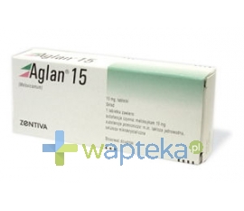 ZENTIVA A.S. Aglan 15 tabletki 15mg 10 sztuk