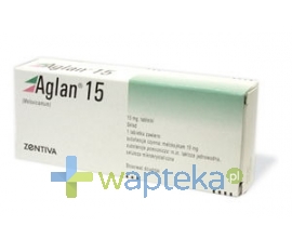 ZENTIVA A.S. Aglan 15 tabletki 15mg 20 sztuk